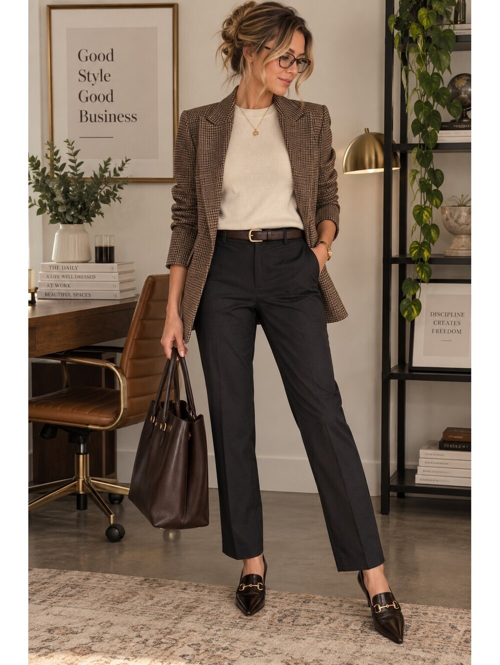 Antonio Melani Luxe Wool Ankle Pants Womens 2 Theo Loro Piana Black Office Siren